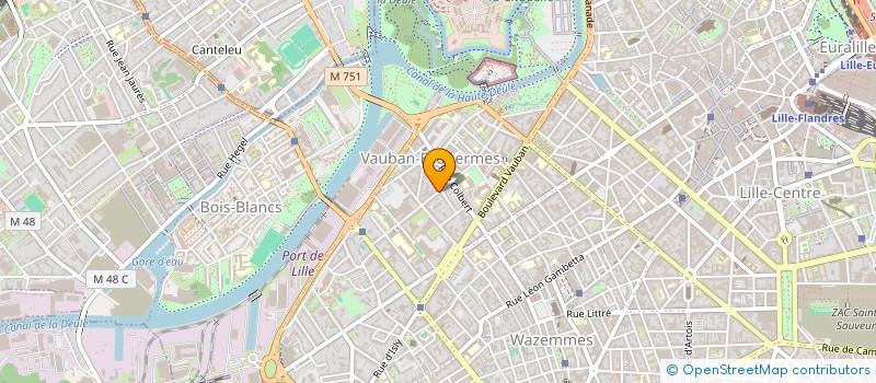 localisation de l'entreprise LIAGRE ET MASSEIN à LILLE