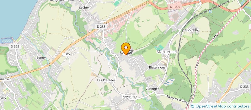 localisation de l'entreprise LIAISON DES ACTIONS CITOYENNES DANS LE CHABLAIS à MARGENCEL