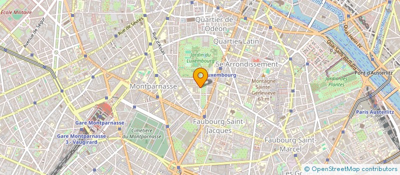 localisation de l'entreprise LIAISON ETUDIANTS ENTREPRISES PARIS  PARIS