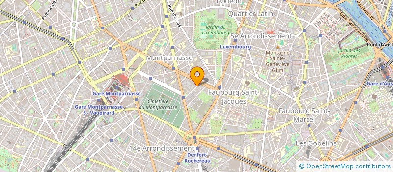 localisation de l'entreprise LIAISON SARL à PARIS