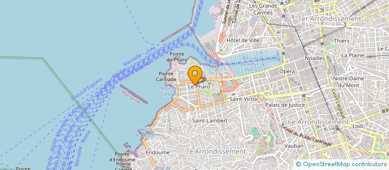 localisation de l'entreprise LIAISONS MERIDIONALES DE COMMUNICATION à MARSEILLE