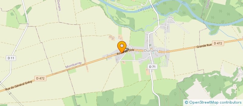 localisation de l'entreprise LIAISONS TRANSPORTS INTERNATIONAUX  OUNANS