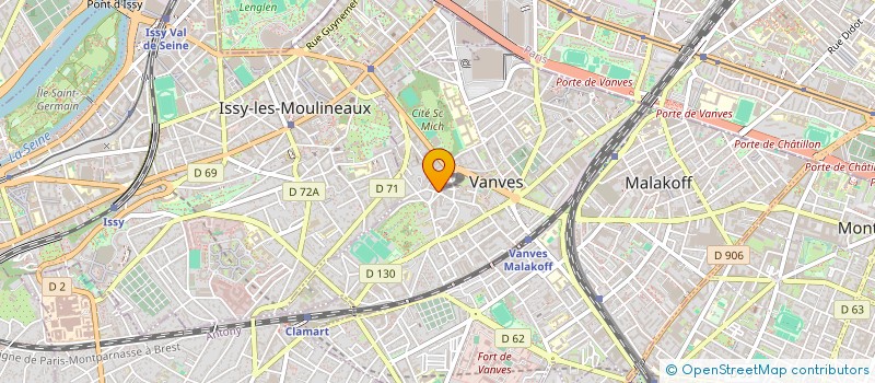 localisation de l'entreprise LIAISONS URBAINES à VANVES