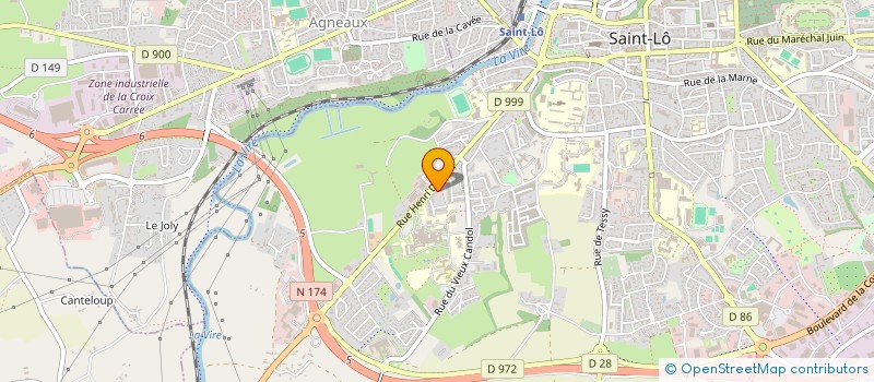 localisation de l'entreprise LIAISONS URBAINES  SAINT-LO