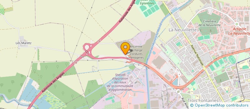 localisation de l'entreprise LIAK  REIMS