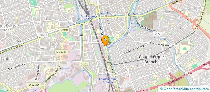 localisation de l'entreprise LIAKI à COUDEKERQUE-BRANCHE