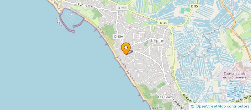 localisation de l'entreprise LIAL  L'EPINE