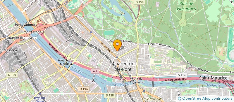 localisation de l'entreprise LIALEV à CHARENTON-LE-PONT
