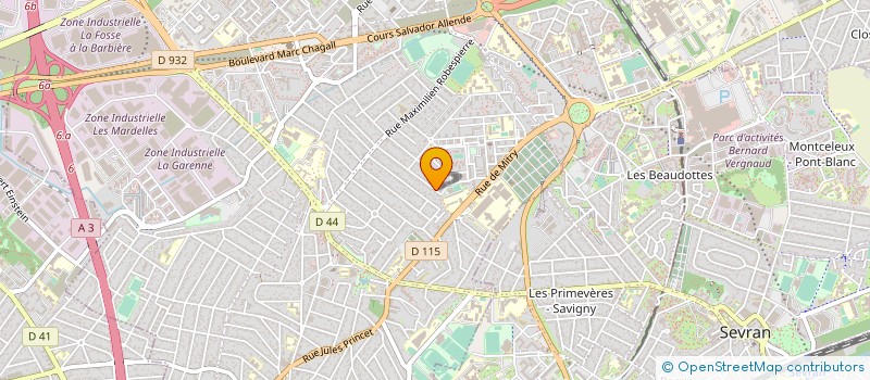 localisation de l'entreprise LIAM à AULNAY-SOUS-BOIS