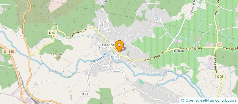 localisation de l'entreprise LIAM  LA MOTTE