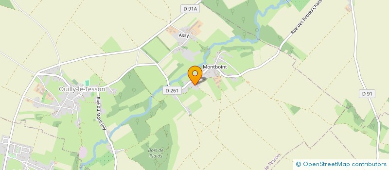 localisation de l'entreprise LIAM  OUILLY-LE-TESSON