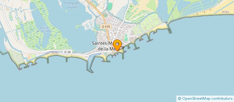 localisation de l'entreprise LIAM  SAINTES-MARIES-DE-LA-MER