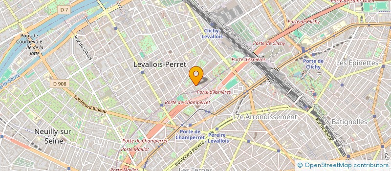 localisation de l'entreprise LIAM CONSEILS à LEVALLOIS-PERRET