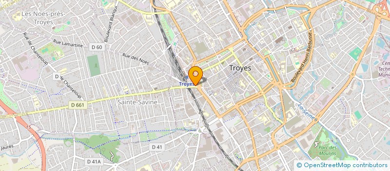 localisation de l'entreprise LIAM INVEST  TROYES