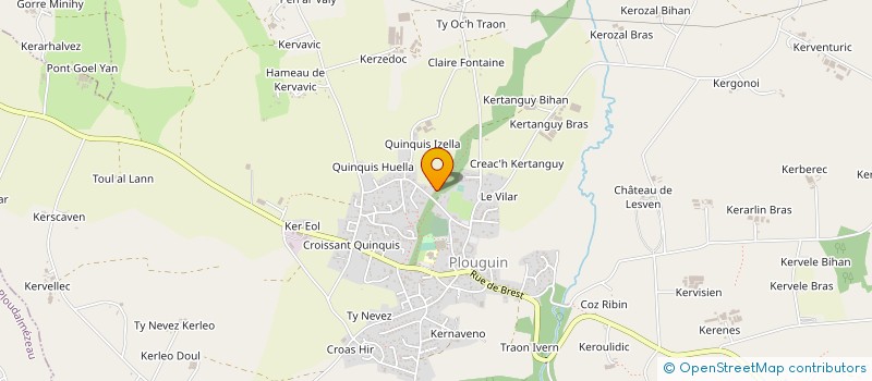 localisation de l'entreprise LIAM'S  PLOUGUIN