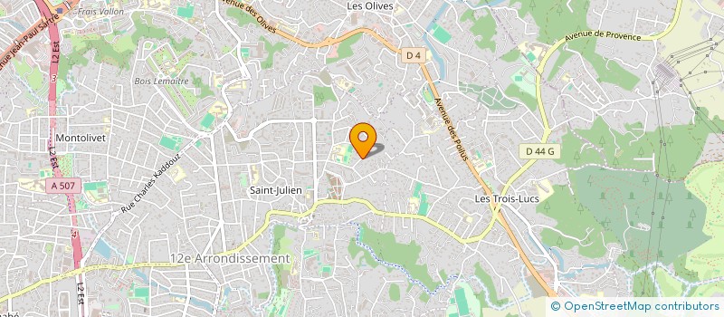 localisation de l'entreprise LIAMLULU à MARSEILLE