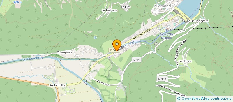 localisation de l'entreprise LIAMOLAN  ALLEMOND