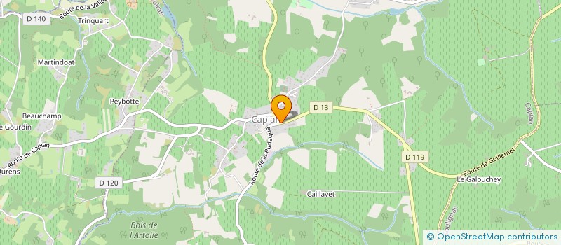 localisation de l'entreprise LIAMTOMCALIE  CAPIAN