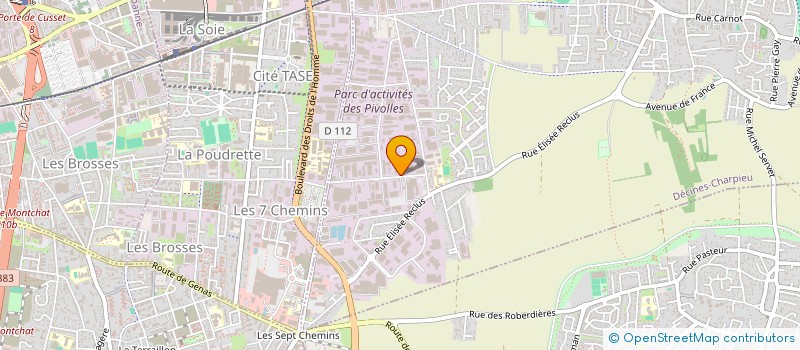 localisation de l'entreprise LIAN à DECINES-CHARPIEU
