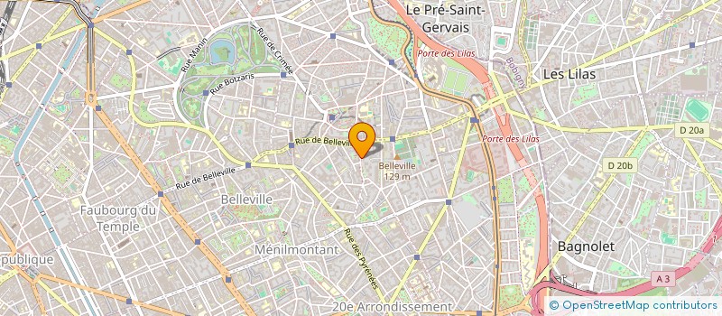 localisation de l'entreprise LIAN  PARIS