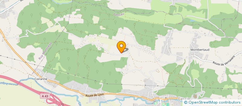 localisation de l'entreprise LIANA  CESSIEU