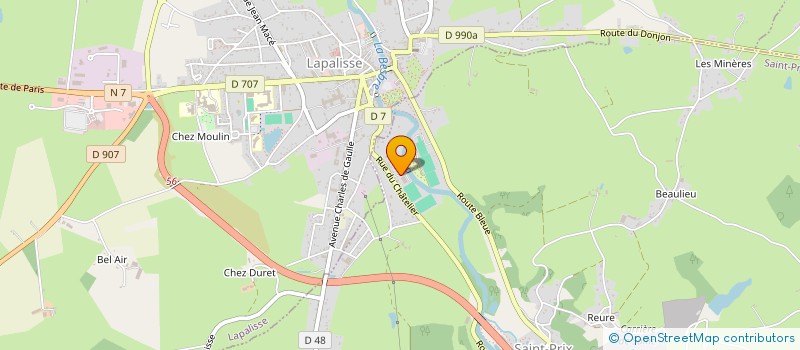 localisation de l'entreprise LIANA DANSE  SAINT-GERAND-LE-PUY