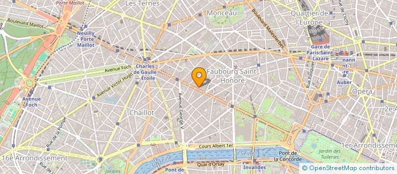 localisation de l'entreprise LIANA GROUP SCI à PARIS