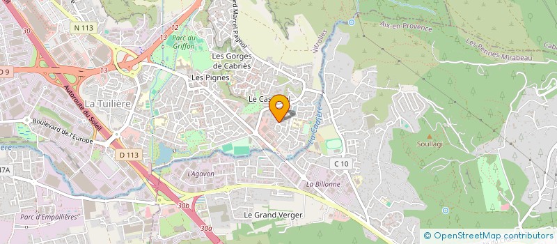 localisation de l'entreprise LIANA VTC à VITROLLES