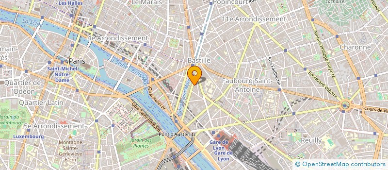 localisation de l'entreprise LIANE INC  PARIS