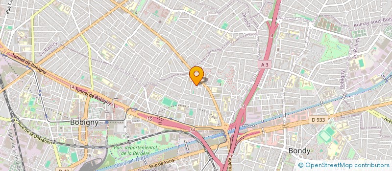 localisation de l'entreprise LIANEL  BOBIGNY