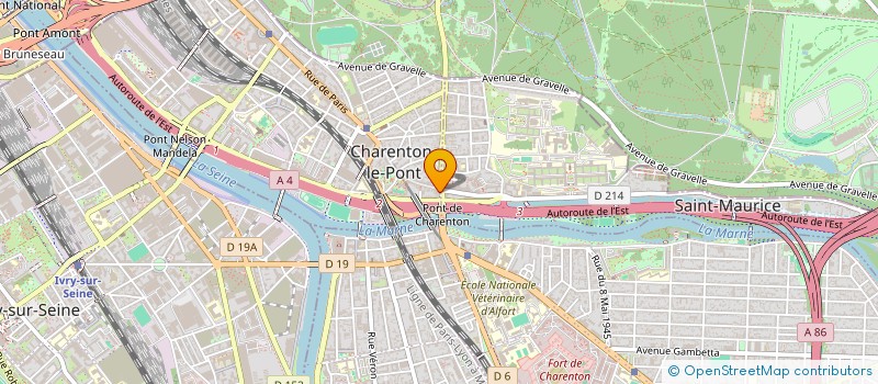 localisation de l'entreprise LIANG  CHARENTON-LE-PONT