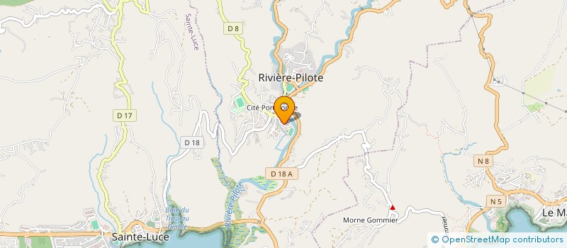 localisation de l'entreprise LIANNAJ MOUN'N MANNIKOU (LMM) à RIVIERE-PILOTE