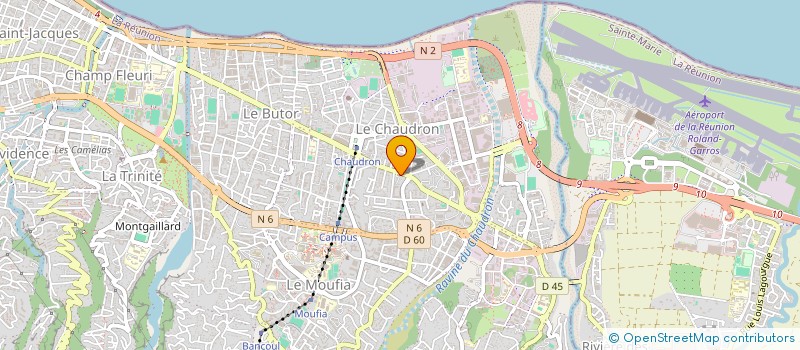 localisation de l'entreprise LIANOLIS à SAINT-DENIS