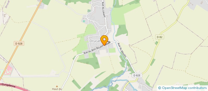 localisation de l'entreprise LIANTISA  DRUCAT