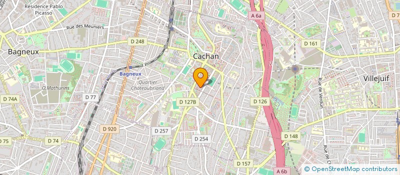 localisation de l'entreprise LIAOUET CONSEIL à CACHAN