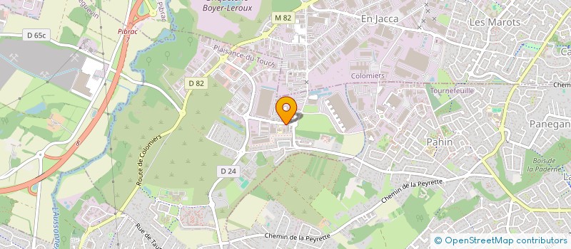 localisation de l'entreprise LIARDE  PLAISANCE-DU-TOUCH