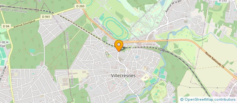 localisation de l'entreprise LIAS COMMUNICATION à VILLECRESNES