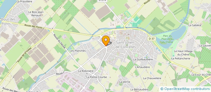 localisation de l'entreprise LIASMELI  SAINT-JULIEN-DE-CONCELLES