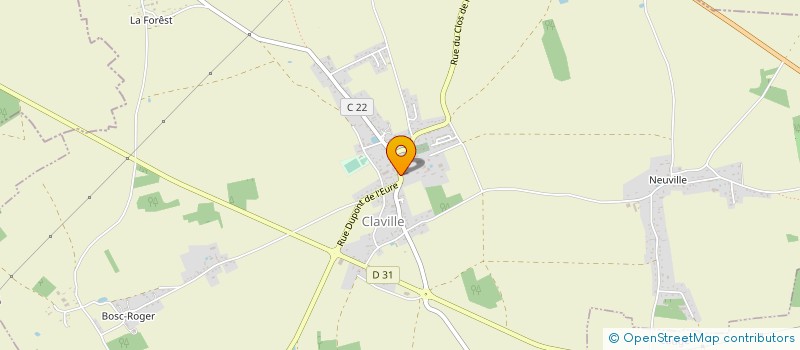 localisation de l'entreprise LIAURMIC  CLAVILLE