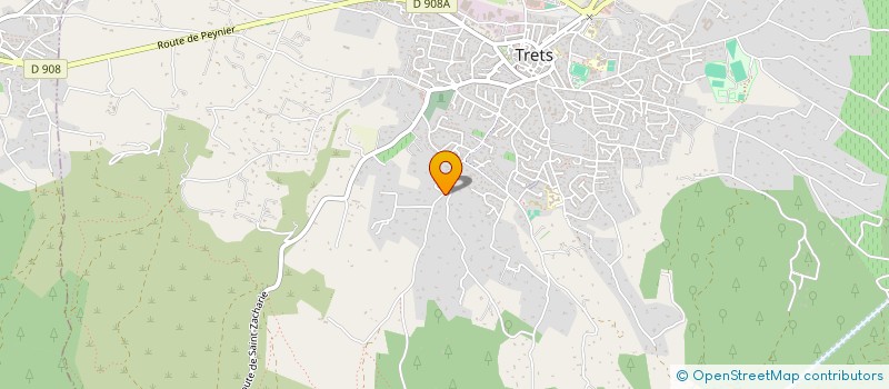 localisation de l'entreprise LIAUTARD à TRETS