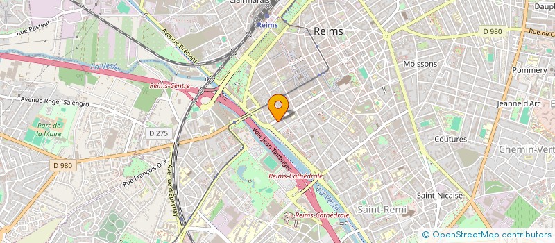 localisation de l'entreprise LIB 22  REIMS