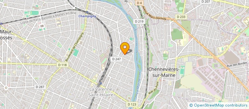 localisation de l'entreprise LIB AIR TERRE à SAINT-MAUR-DES-FOSSES