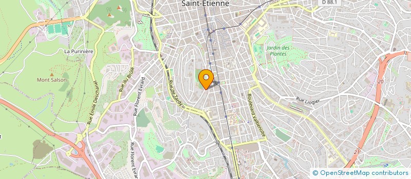 localisation de l'entreprise LIB&CO2  SAINT-ETIENNE