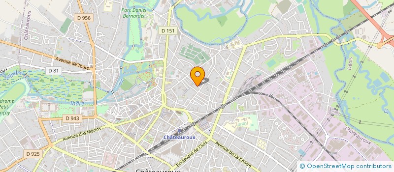 localisation de l'entreprise LIB&LUL AVENTURE à CHATEAUROUX