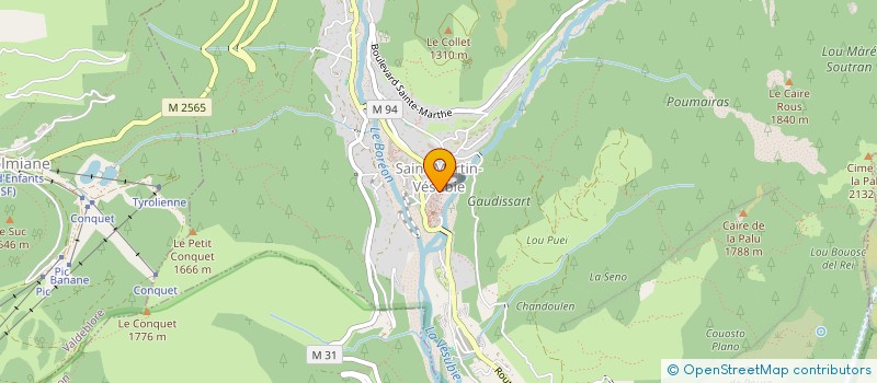 localisation de l'entreprise LIBAC  SAINT-MARTIN-VESUBIE