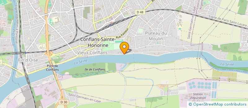 localisation de l'entreprise LIBAGE à CONFLANS-SAINTE-HONORINE