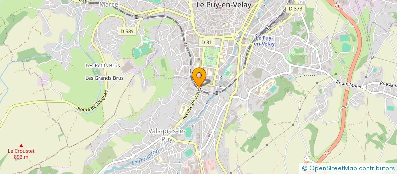 localisation de l'entreprise LIBAIRMOI  VALS-PRES-LE-PUY