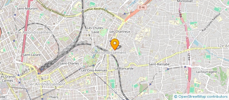 localisation de l'entreprise LIBAN EXPRESS à MARSEILLE