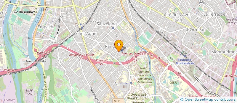 localisation de l'entreprise LIBANCO à TOULOUSE