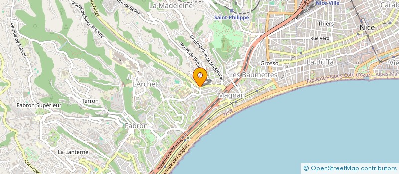 localisation de l'entreprise LIBANO à NICE